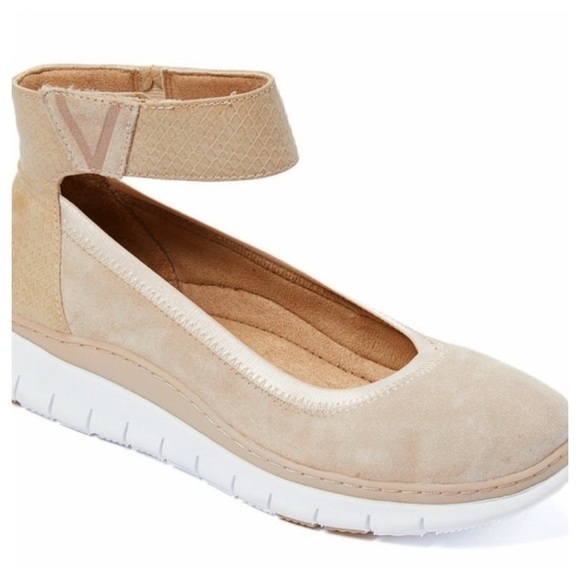 Vionic Camile Womens Suede Ankle Strap Ballet Flats size 8 (25 cm) - Picture 12 of 12